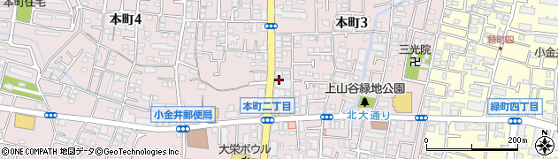 ニュー小金井マンション管理室周辺の地図