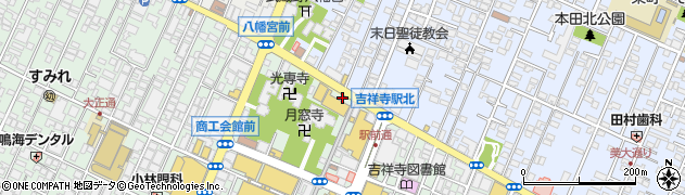 東京都武蔵野市吉祥寺本町1丁目11-21周辺の地図