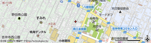 オムニ食堂周辺の地図
