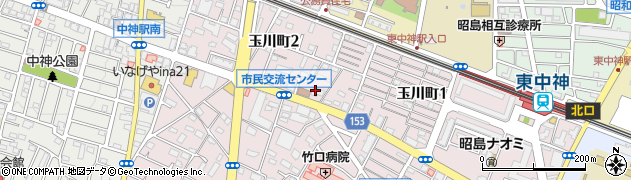 セレモアガーデン会館昭島周辺の地図