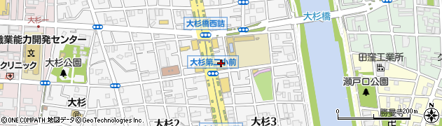ピカソ環七江戸川店周辺の地図