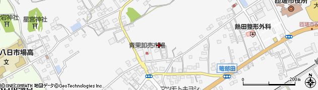 千葉県匝瑳市八日市場ハ周辺の地図