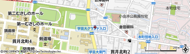 ローソン東京学芸大学前店周辺の地図