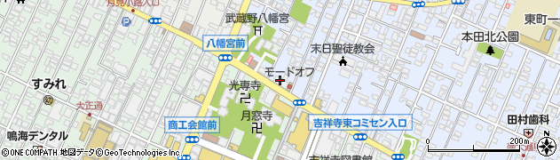 ハードオフ楽器スタジオ　吉祥寺店周辺の地図
