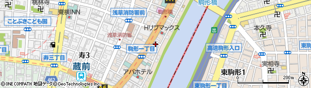フスウントシューカルチャー 浅草本店周辺の地図