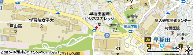 ネクサスエナジー株式会社　早稲田ＳＳ周辺の地図