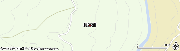 長野県伊那市長谷浦周辺の地図
