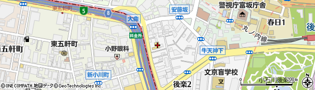 ＨｏｎｄａＣａｒｓ東京飯田橋店周辺の地図