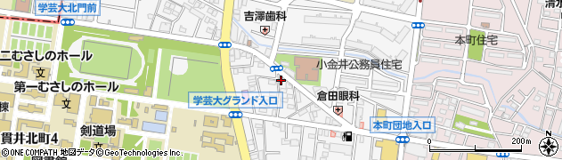 日本アライアンス教団　東京キリスト教会周辺の地図