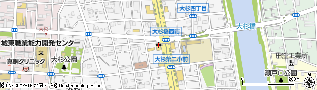 東京都江戸川区大杉2丁目11-13周辺の地図