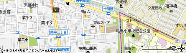 東京都墨田区業平5丁目4周辺の地図