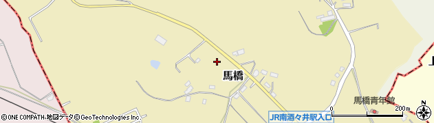 千葉県印旛郡酒々井町馬橋332周辺の地図