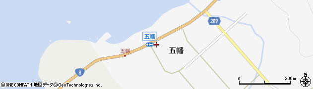 片山建築　五幡店周辺の地図