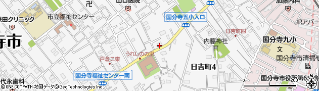 ダスキン国分寺支店周辺の地図