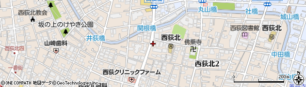 ニッポンレンタカー西荻窪営業所周辺の地図