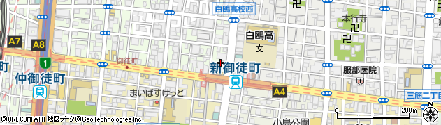 東京都台東区東上野1丁目1周辺の地図