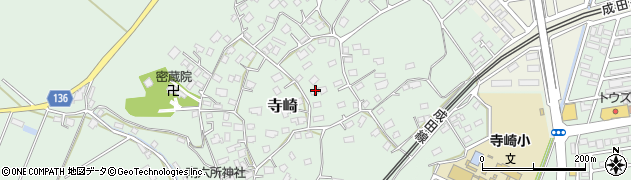 千葉県佐倉市寺崎2732周辺の地図