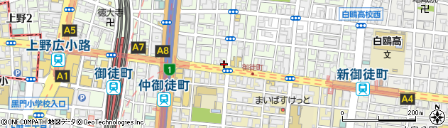東上野ミヤマビル周辺の地図