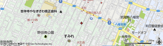 フラットキューブ吉祥寺周辺の地図