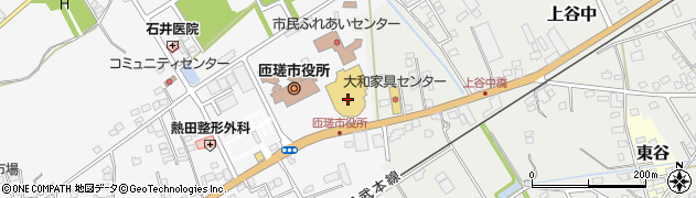 匝瑳市役所教育委員会　生涯学習課スポーツ振興班周辺の地図