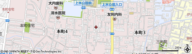 本町さくら公園周辺の地図