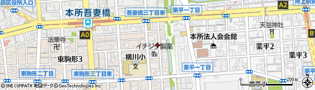 焼肉だんらん 上田屋 本所吾妻橋店周辺の地図