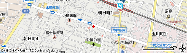 あいびぃ手芸店周辺の地図