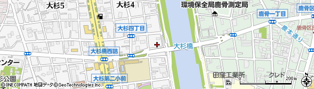 東京都江戸川区大杉4丁目19周辺の地図