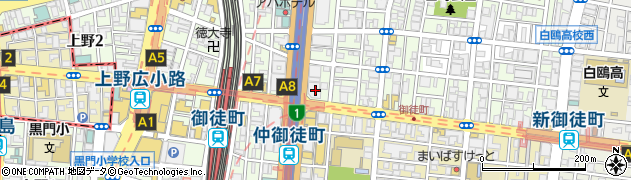 オークラヤ住宅株式会社　上野営業所周辺の地図