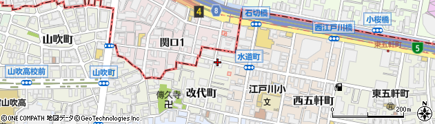 江戸川橋診療所周辺の地図