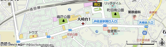 ライフケア佐倉会堂周辺の地図