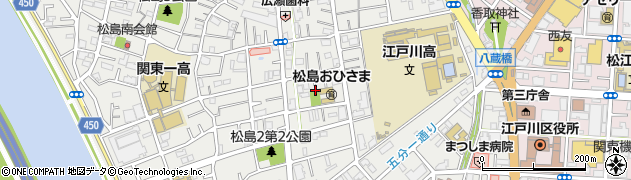 東京都江戸川区松島2丁目30周辺の地図