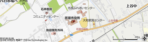 匝瑳市役所　企画課周辺の地図