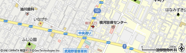 アコレ　武蔵野中町店周辺の地図