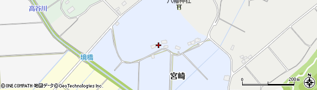 千葉県芝山町（山武郡）宮崎周辺の地図