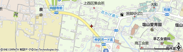 笹本精肉店周辺の地図