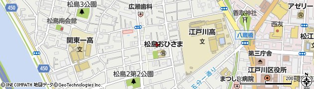 東京都江戸川区松島2丁目30-9周辺の地図