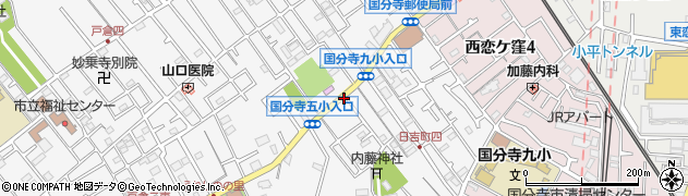 内藤神社周辺の地図
