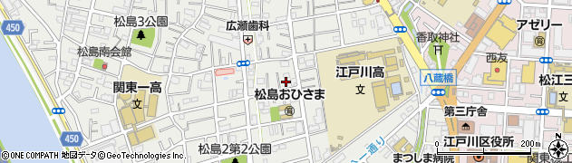 東京都江戸川区松島2丁目29-18周辺の地図
