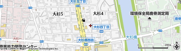 東京都江戸川区大杉4丁目2-10周辺の地図