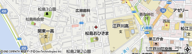 東京都江戸川区松島2丁目29-19周辺の地図