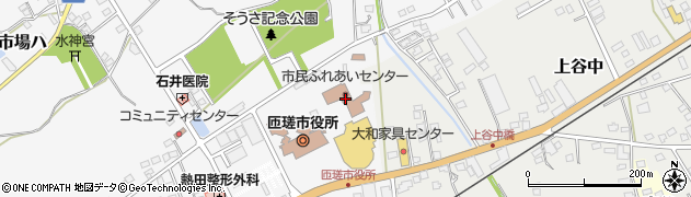 匝瑳市役所　教育委員会学校教育課指導センター周辺の地図