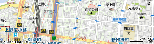 ワダカン株式会社　東京支店周辺の地図