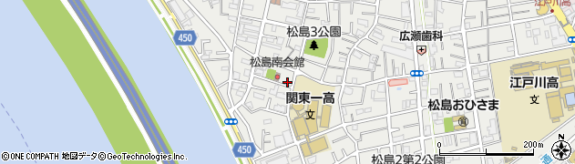 東京都江戸川区松島2丁目9-11周辺の地図
