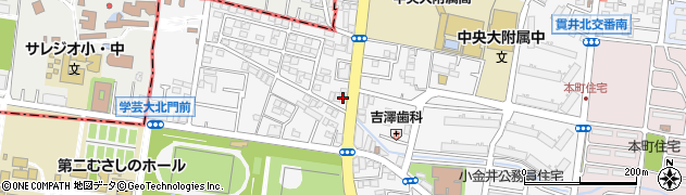井上鉄工株式会社　小金井営業所周辺の地図