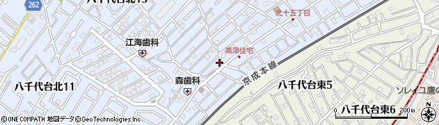 町田や周辺の地図