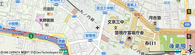東京都文京区春日2丁目2周辺の地図