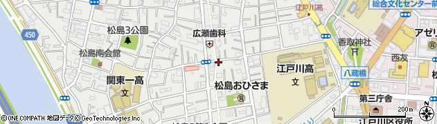 東京都江戸川区松島2丁目29-8周辺の地図