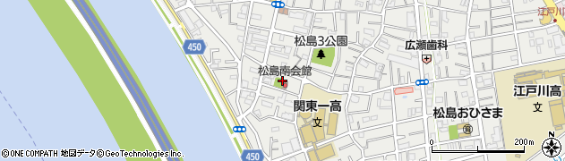 東京都江戸川区松島2丁目9周辺の地図