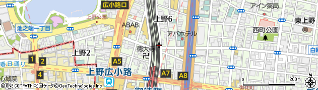 松葉屋周辺の地図